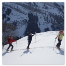 Skitouren für Einsteiger im Glarnerland Skitouren für Anfänger im Klöntal