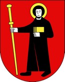 Der heilige Fridolin auf dem Glarner Wappen